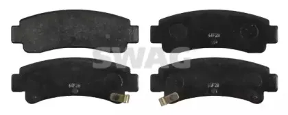 Комплект тормозных колодок, дисковый тормоз SWAG купить